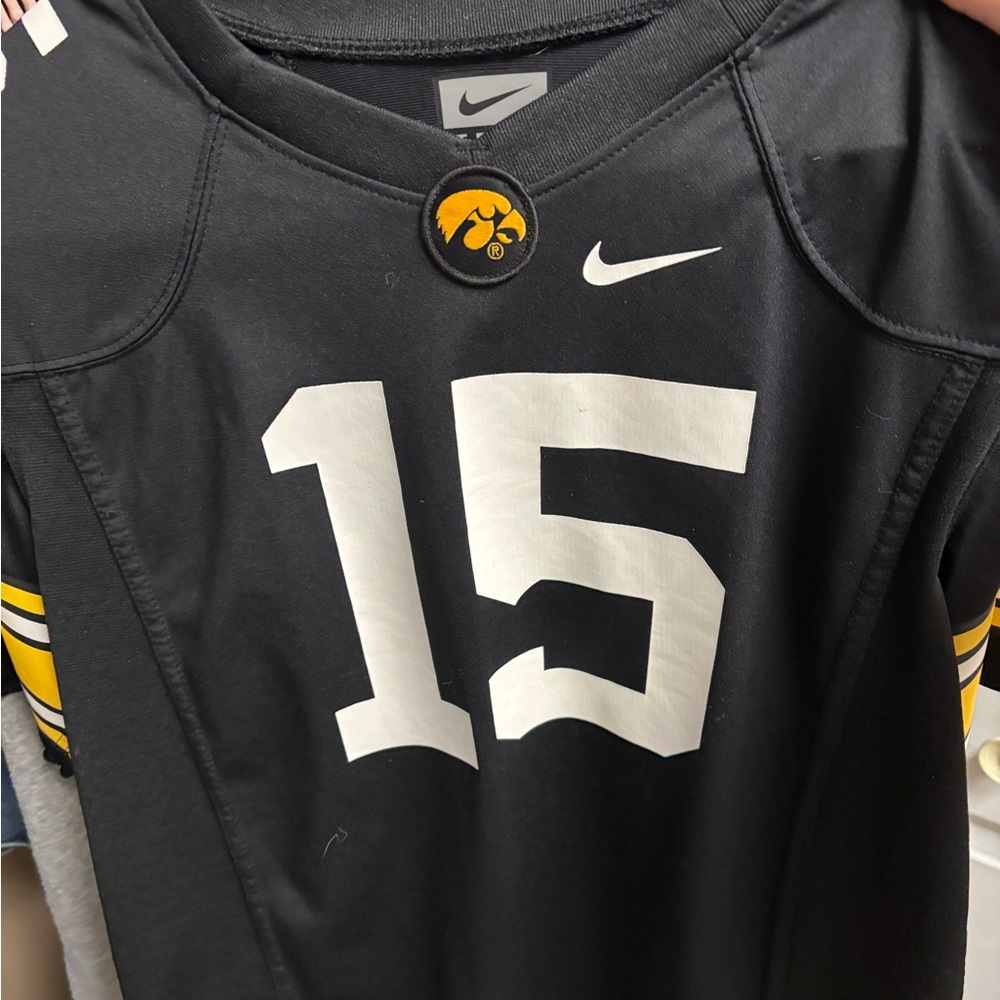 Nike Black and White Sports Jersey